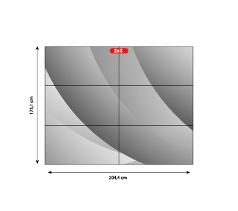 2x3 Videowall