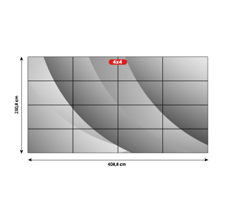 4x4 Videowall
